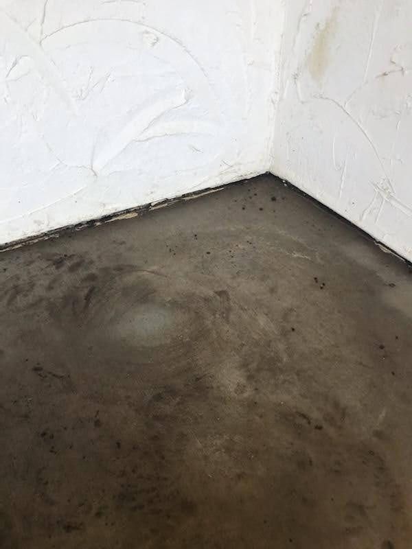 Concrete raised and even after repair